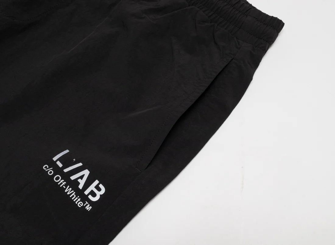 L/AB Tonal Diag Nylon Pants