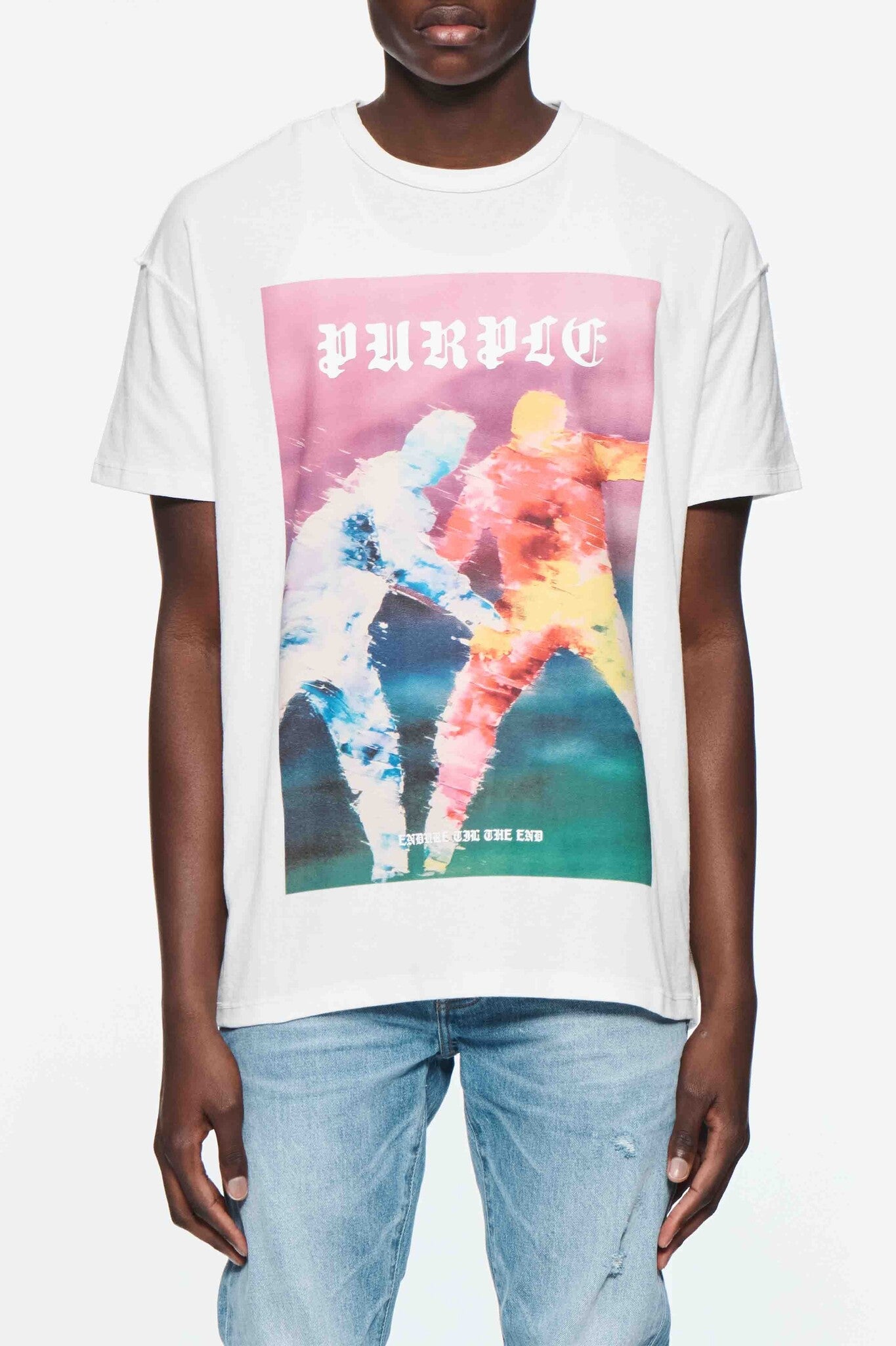 Purple Brand Textured Inside Out Tee