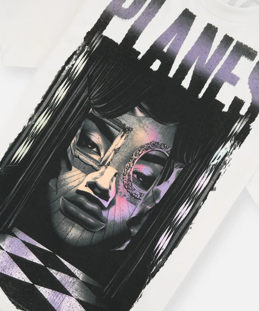 Paper Planes Surrealist Face Heavyweight Tee