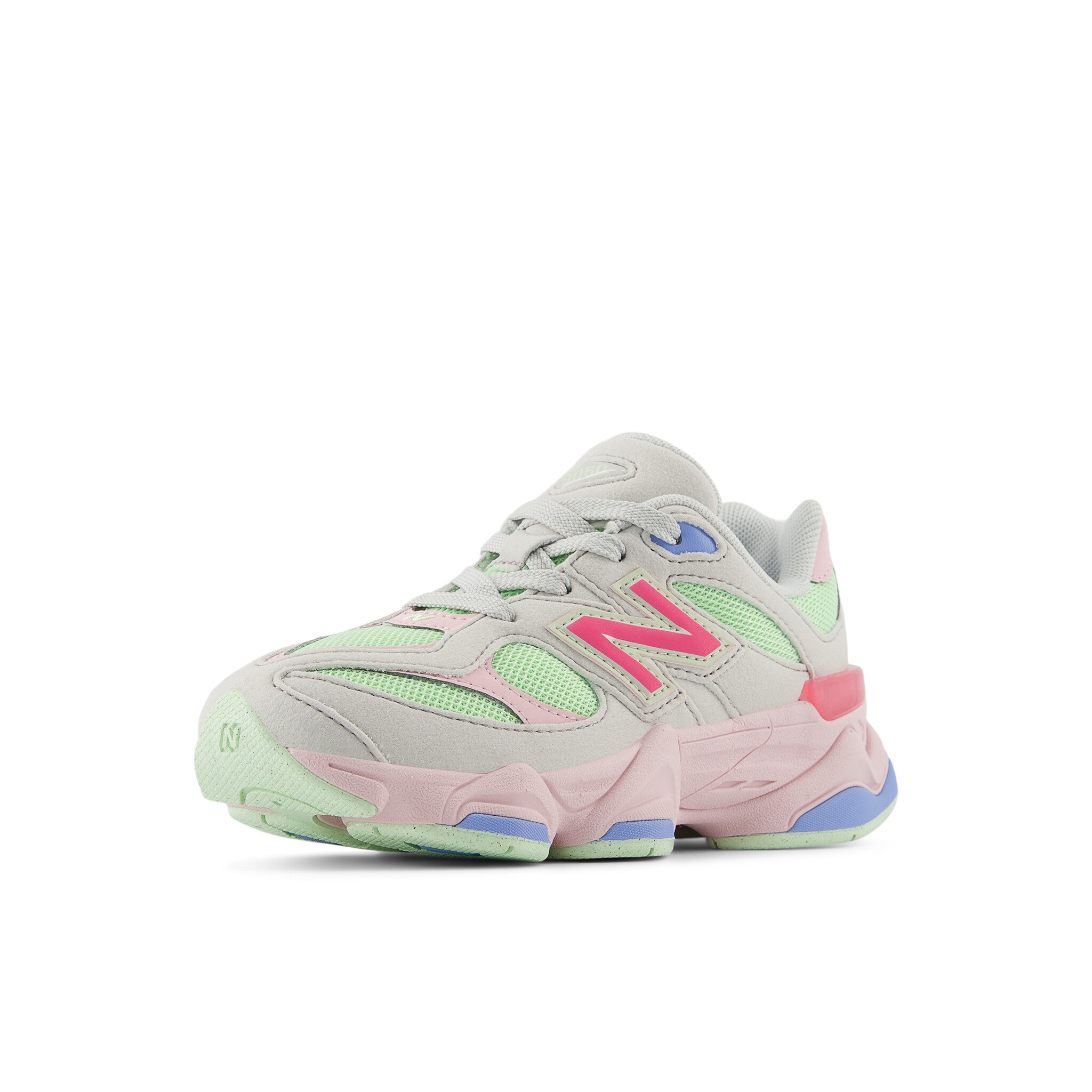 GS New Balance 9060 'Grey Matter/Dragon Berry|GC9060KO|Top Fashion