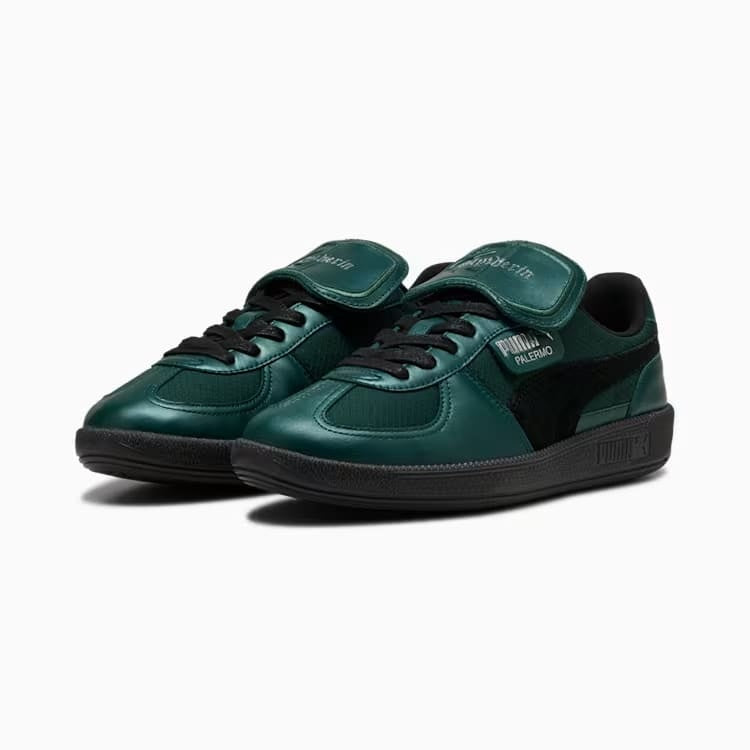 シューズ Puma Palermo 2 Harry Potter Puma Palermo 2 Harry Potter 'Dark Myrtle/Puma Black|401210-01|TF