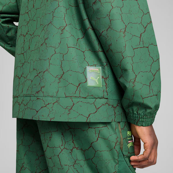 Puma X TMNT Puma Tech Relaxed Track Jacket 'Vine|630102-37|Top Fashion