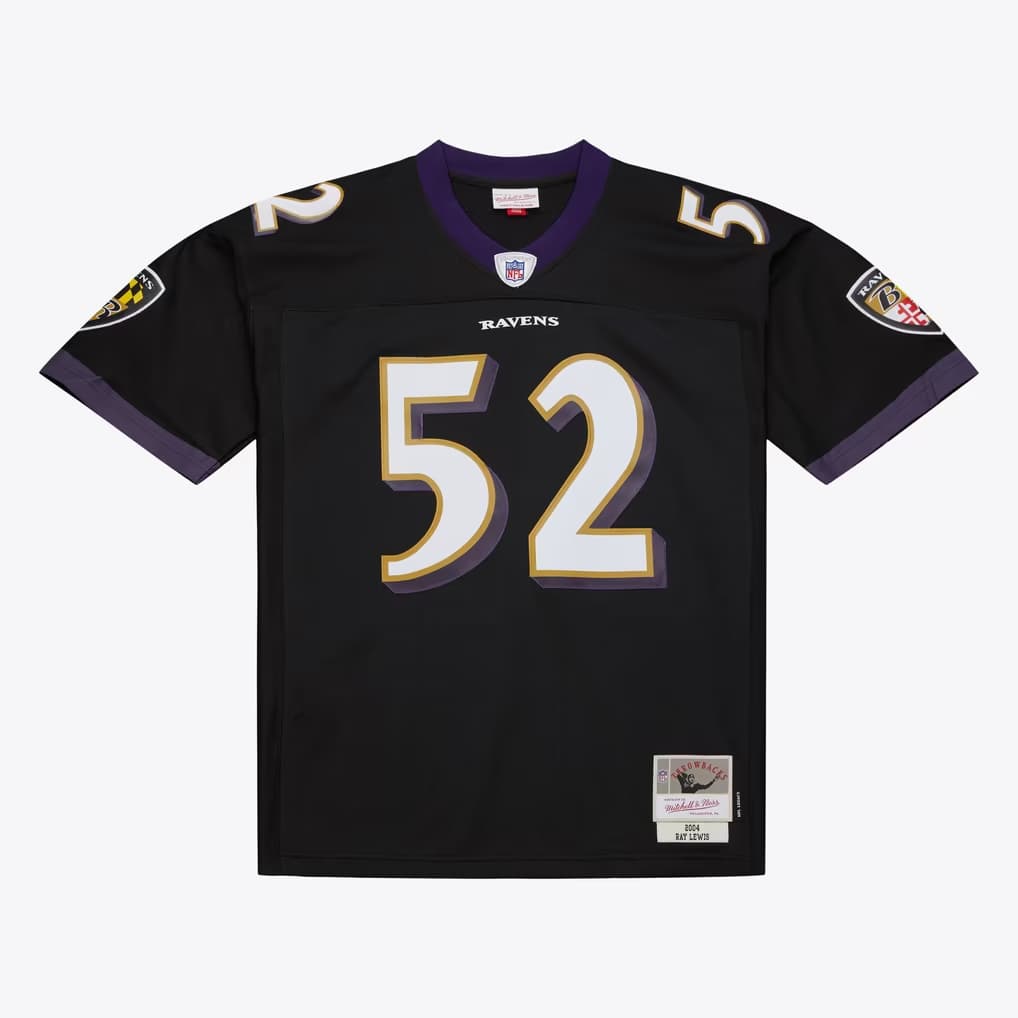 M&amp;N NFL Baltimore Ravens 2004 Ray Lewis Legacy Jersey