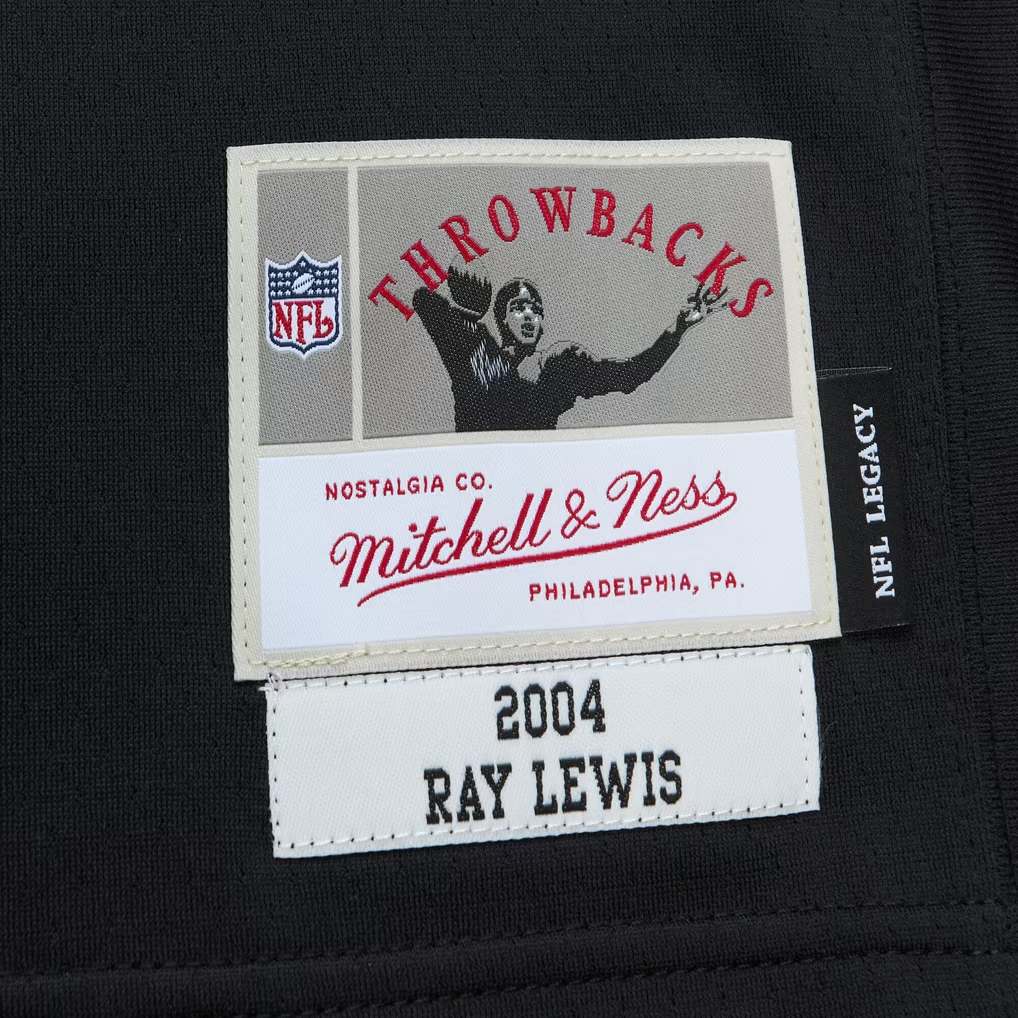 M&amp;N NFL Baltimore Ravens 2004 Ray Lewis Legacy Jersey