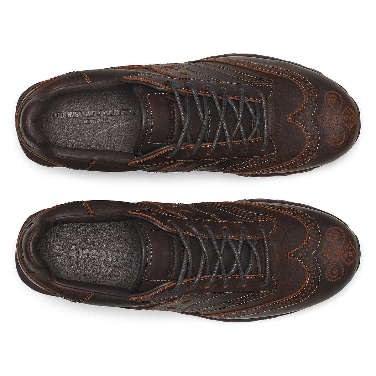 Saucony x Engineered Garments Shadow OG Wingtip 'BRN|S71046-1|TF