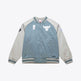 M&N NBA Chicago Bulls Thunderstorm Lightweight Satin Jacket