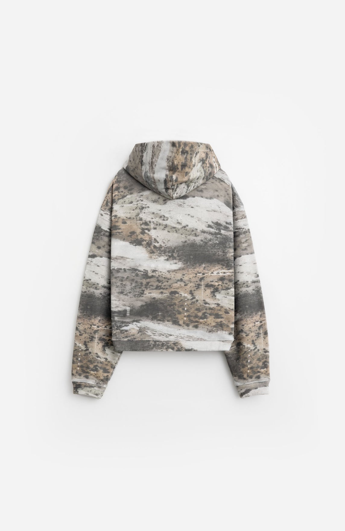 Stampd Sandland Camo Cropped Hoodie