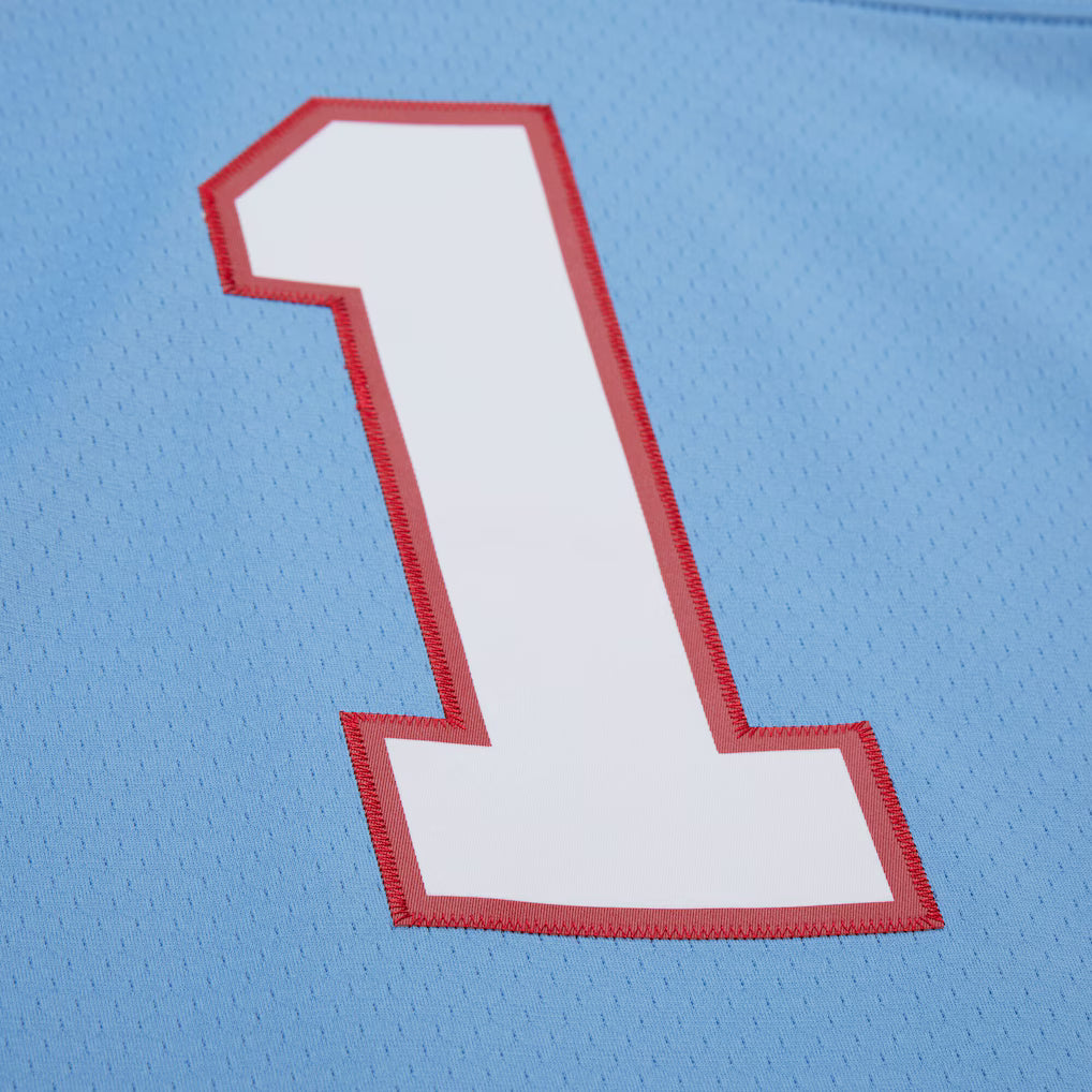 M&amp;N NFL Oilers 1993 Warren Moon Legacy Jersey