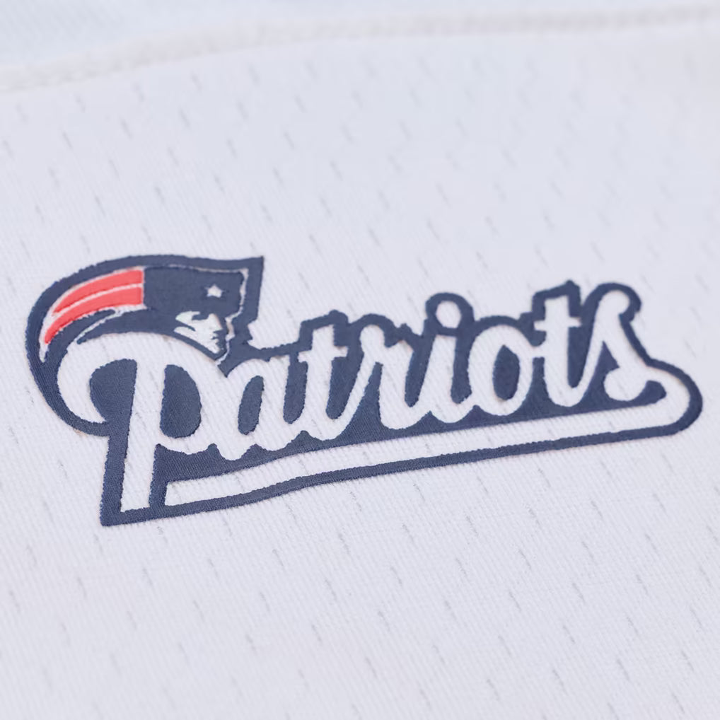 M&amp;N NFL New England Patriots 2000 Tom Brady White Jersey