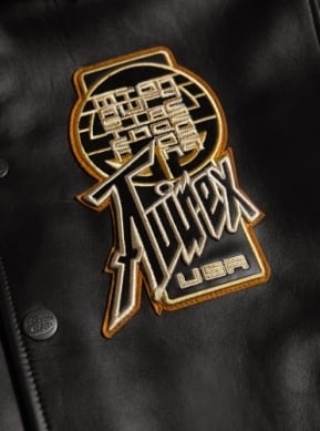 Avirex Twin Dragon Jacket 'Black|AVS241O03|Top Fashion