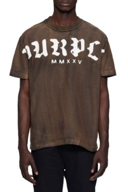 Purple Brand Textured Jersey Tee