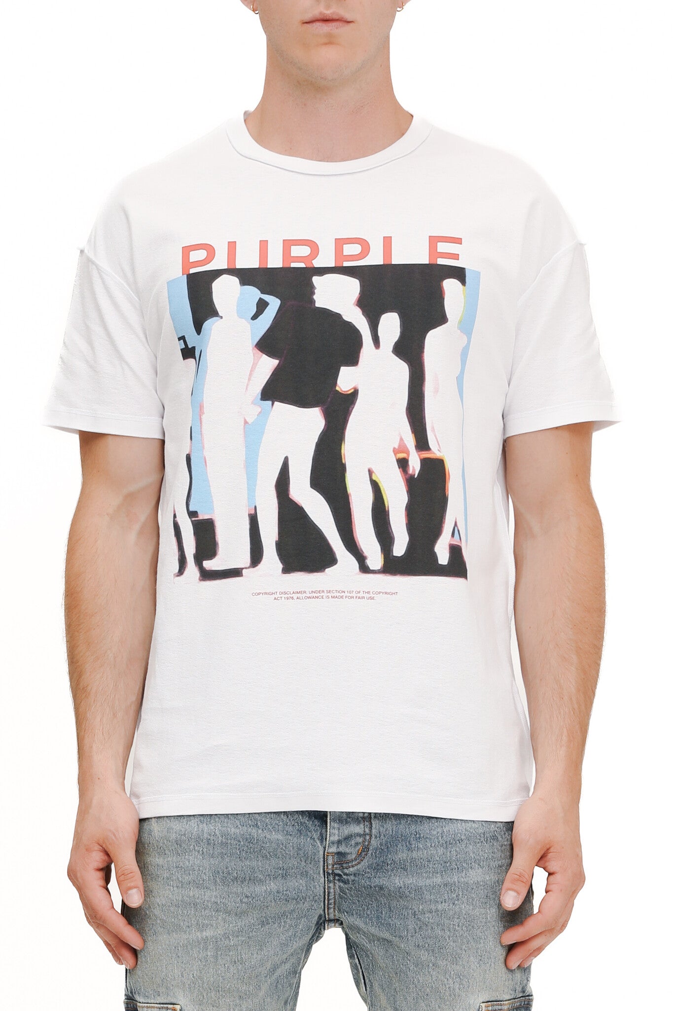 Purple Brand Textured Inside Out Tee