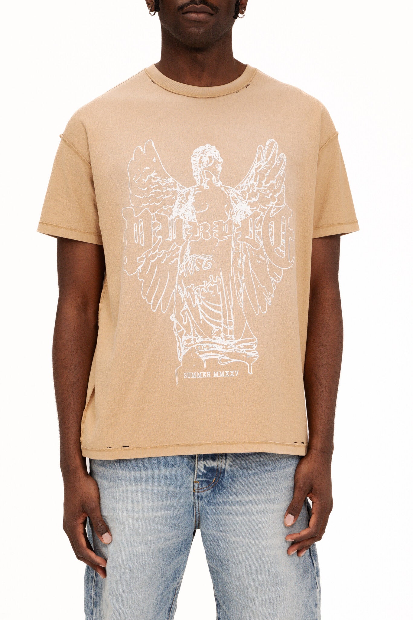 Purple Brand Textured Inside Out Tee