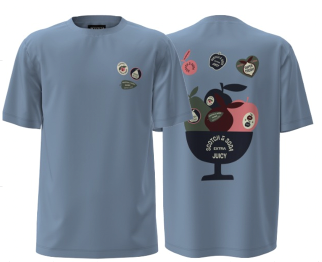 S&S Front And Back Artwork Tee
