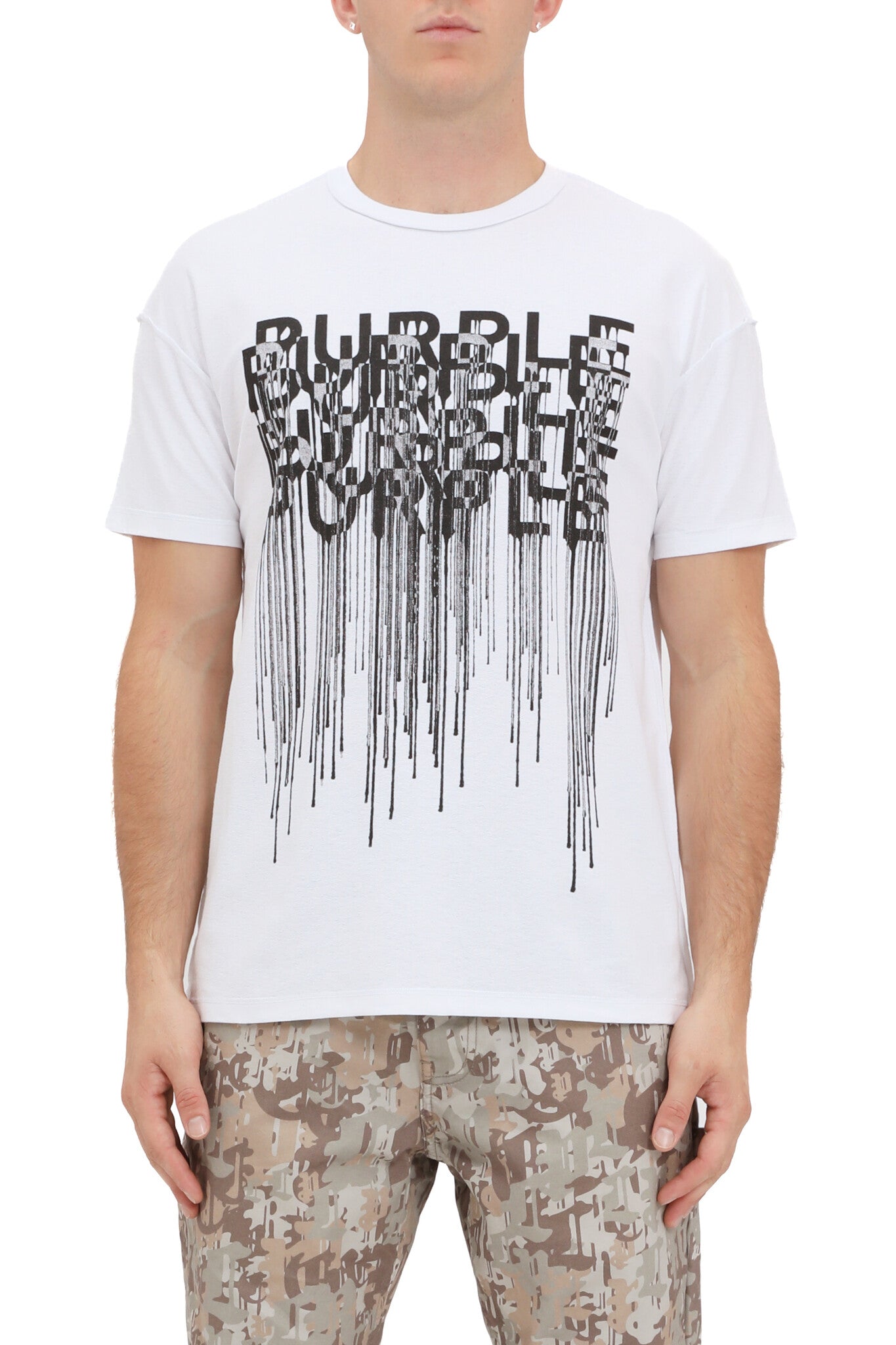 Purple Brand Textured Inside Out Tee