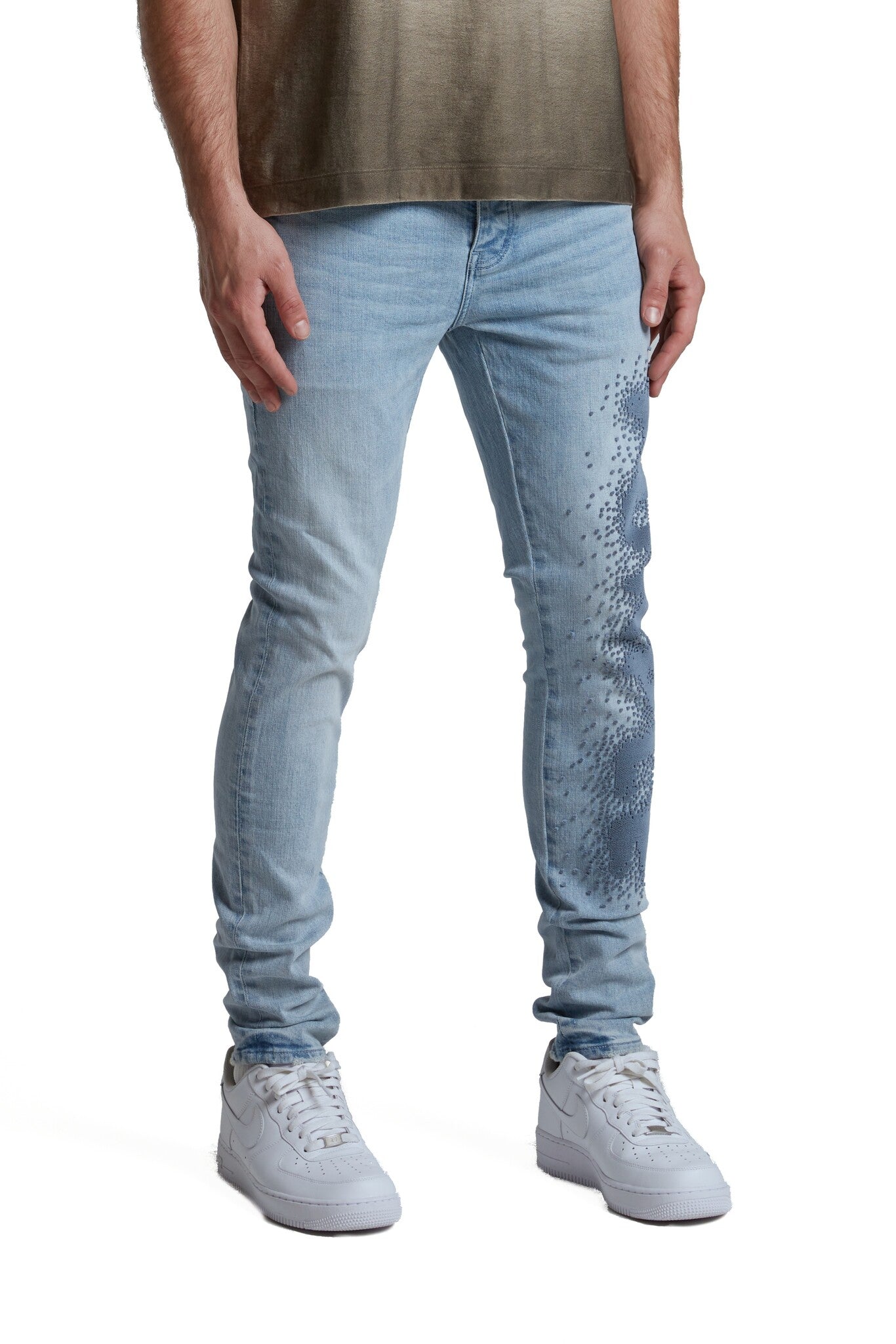 Purple Brand Tuffetage Skinny Denim Pant