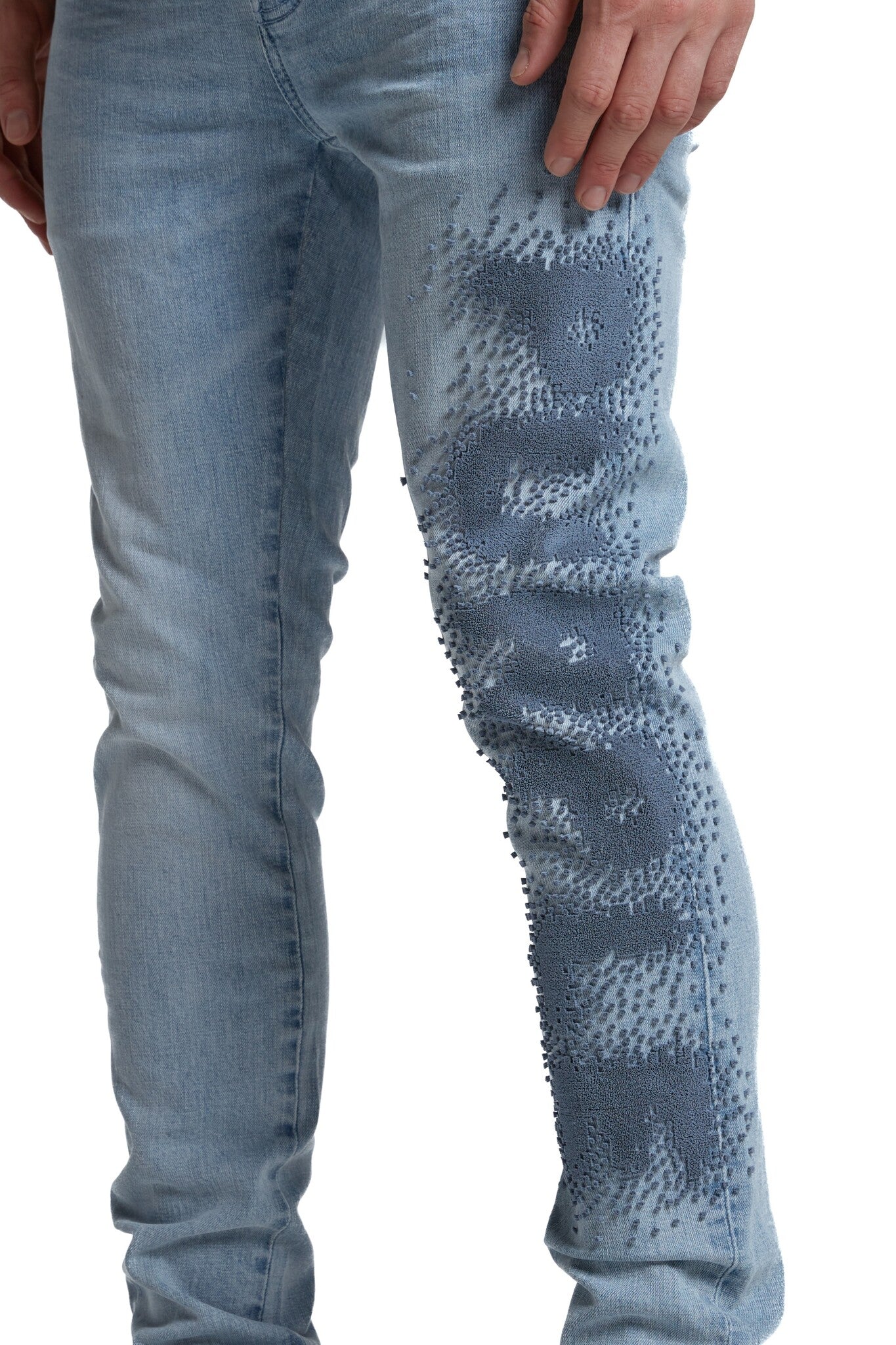 Purple Brand Tuffetage Skinny Denim Pant