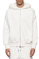 Purple Brand Heavy Fleece Zip Front Hoodie
