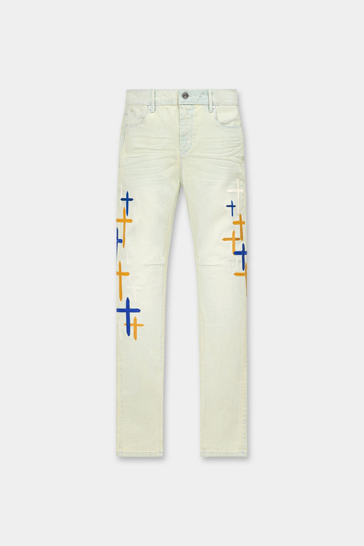 RTA Bryant Cross Patch Denim