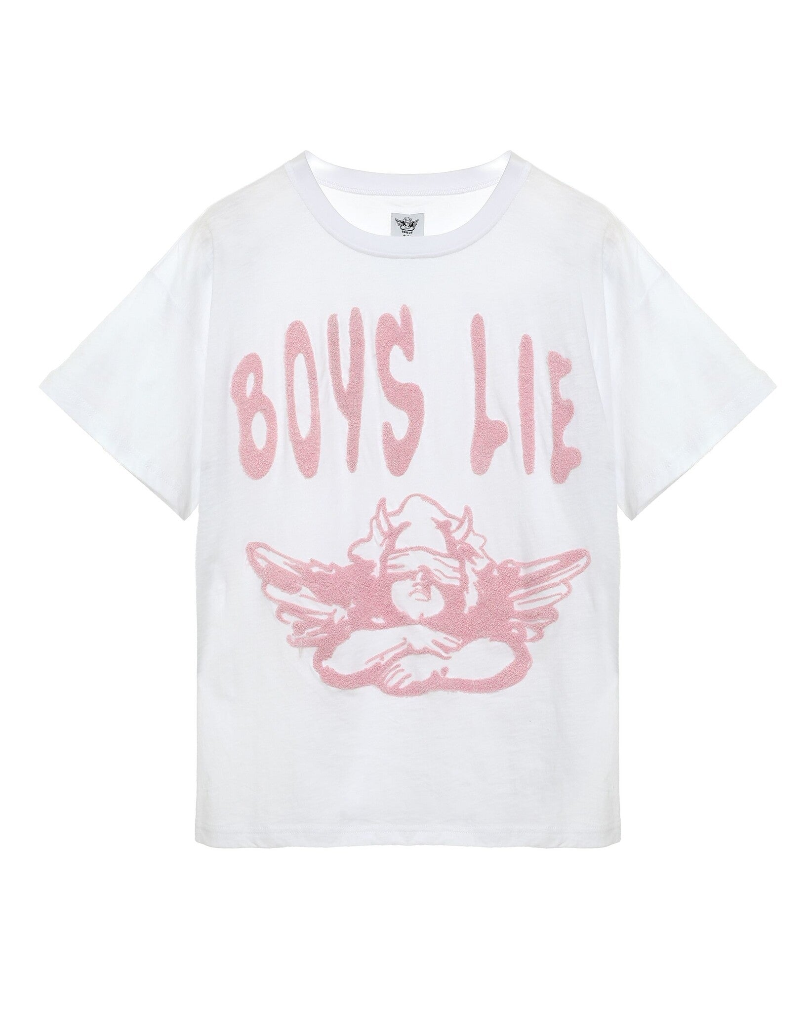 Boys Lie In Denial V2 Boyfriend Tee
