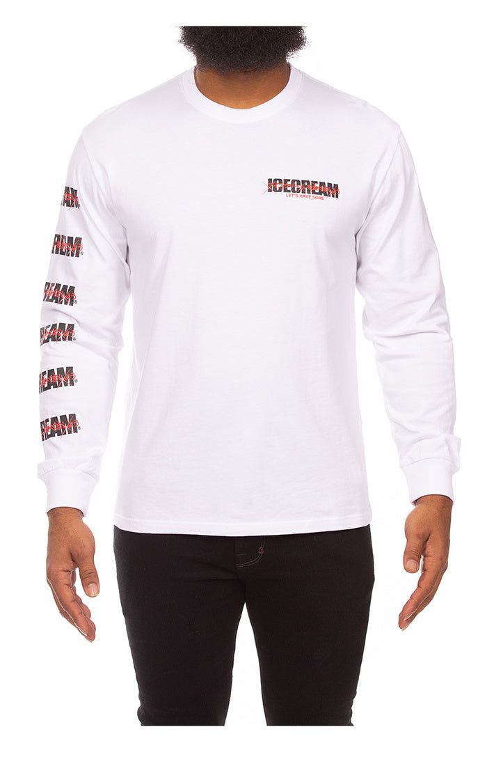 Icecream Luggage Long Sleeve Knit Tee