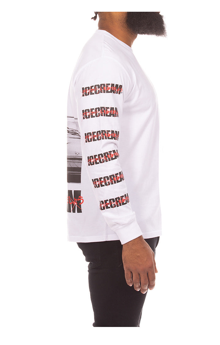 Icecream Luggage Long Sleeve Knit Tee