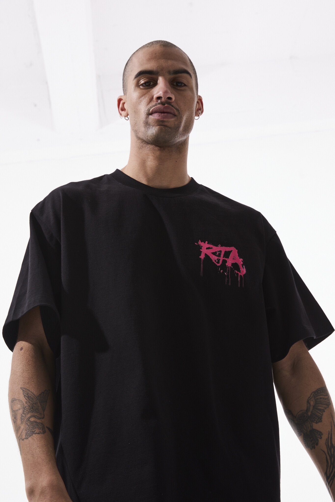 RTA Graffiti Pink Colin Tee 