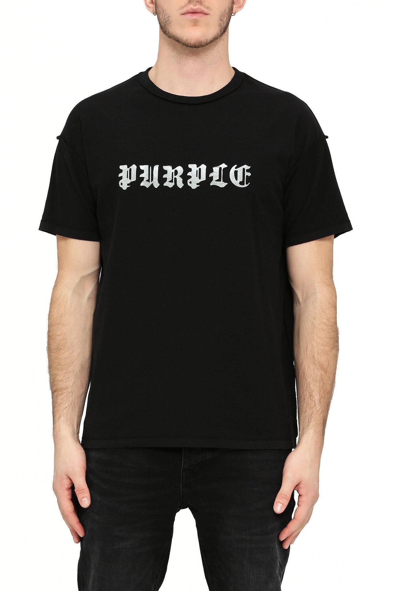 Purple Brand Textured Inside Out Tee