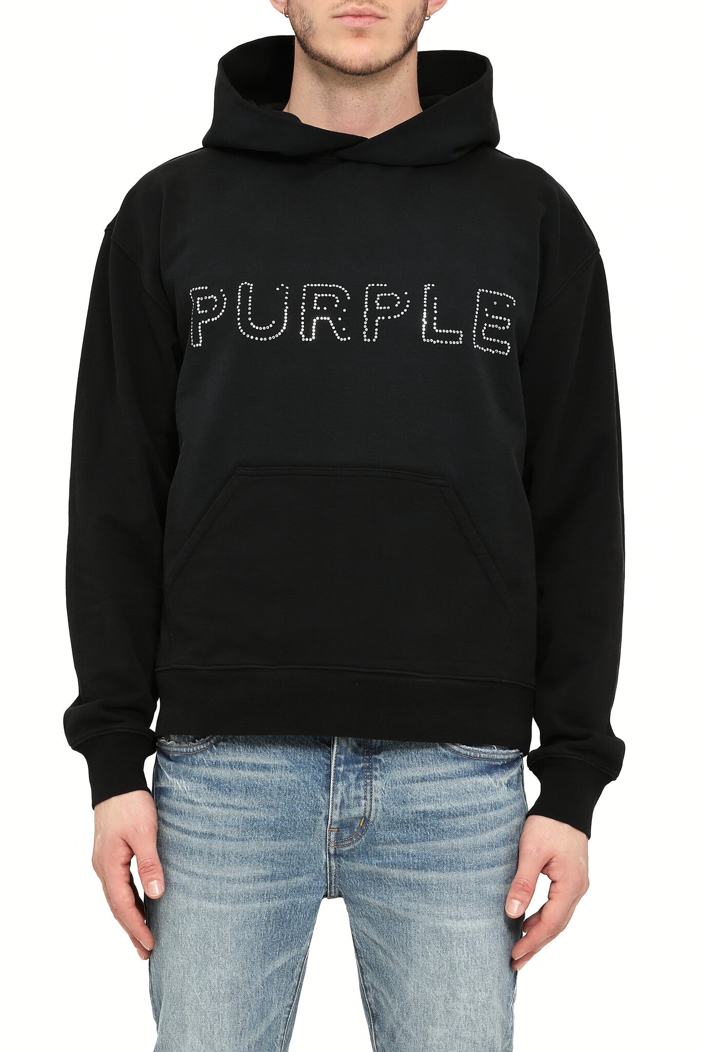Purple Brand French Terry Pullover Hoodie 