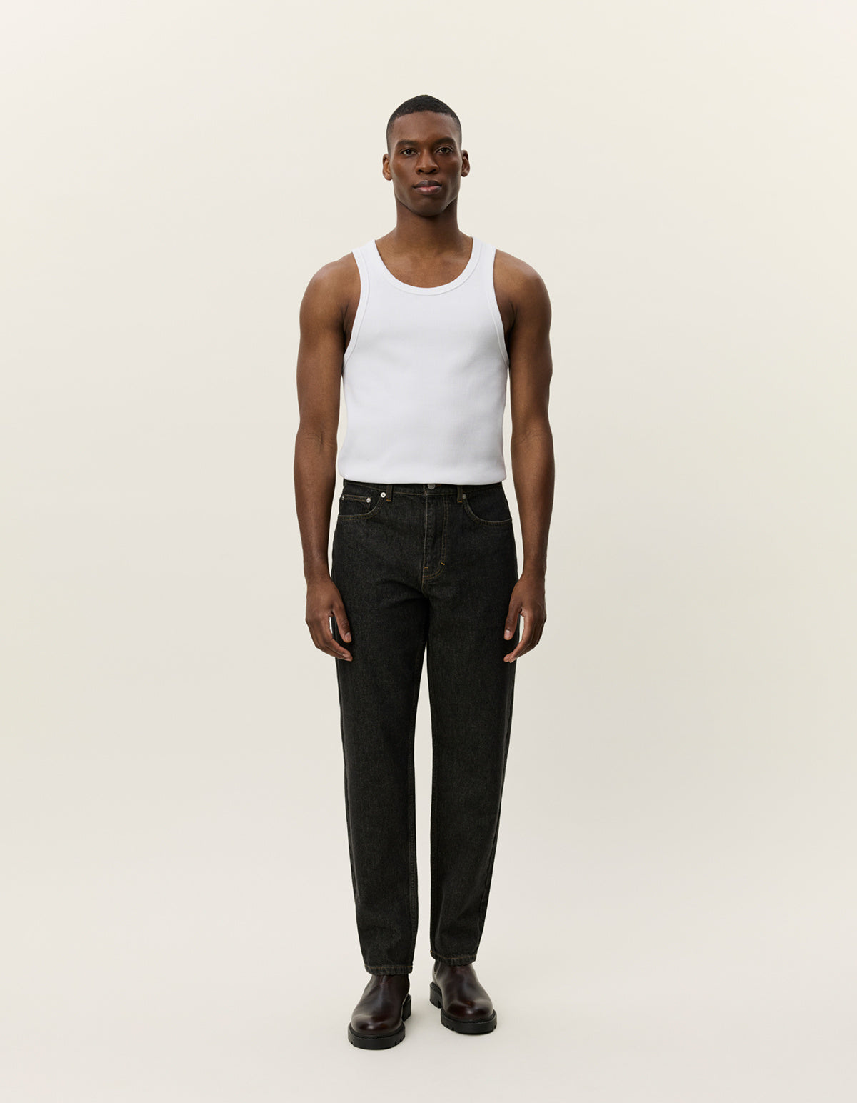 Les Deux Ryder 2 Tone Denim Jeans