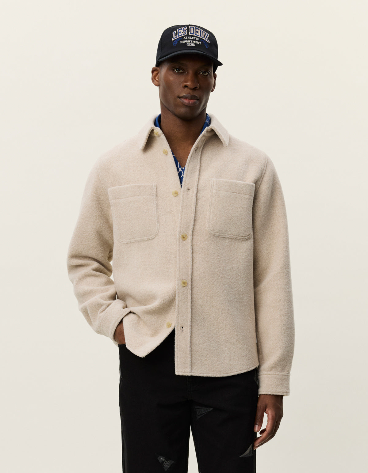 Les Deux Lennon Bouclé Overshirt