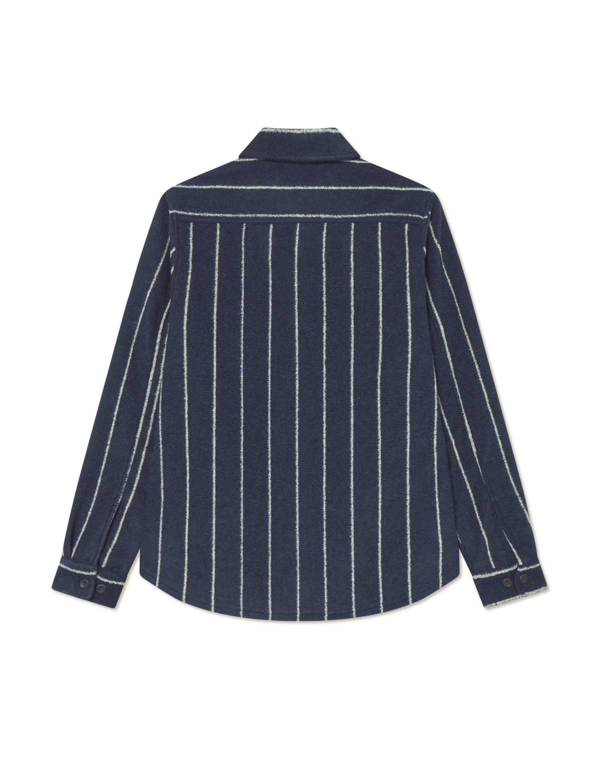Les Deux Lennon Wool Pinstripe Overshir