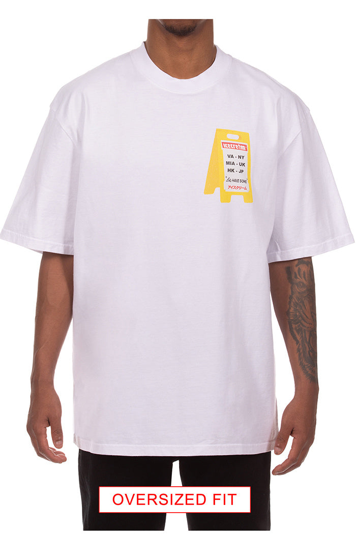 Icecream Aisle Closed Oversized Knit Tee 