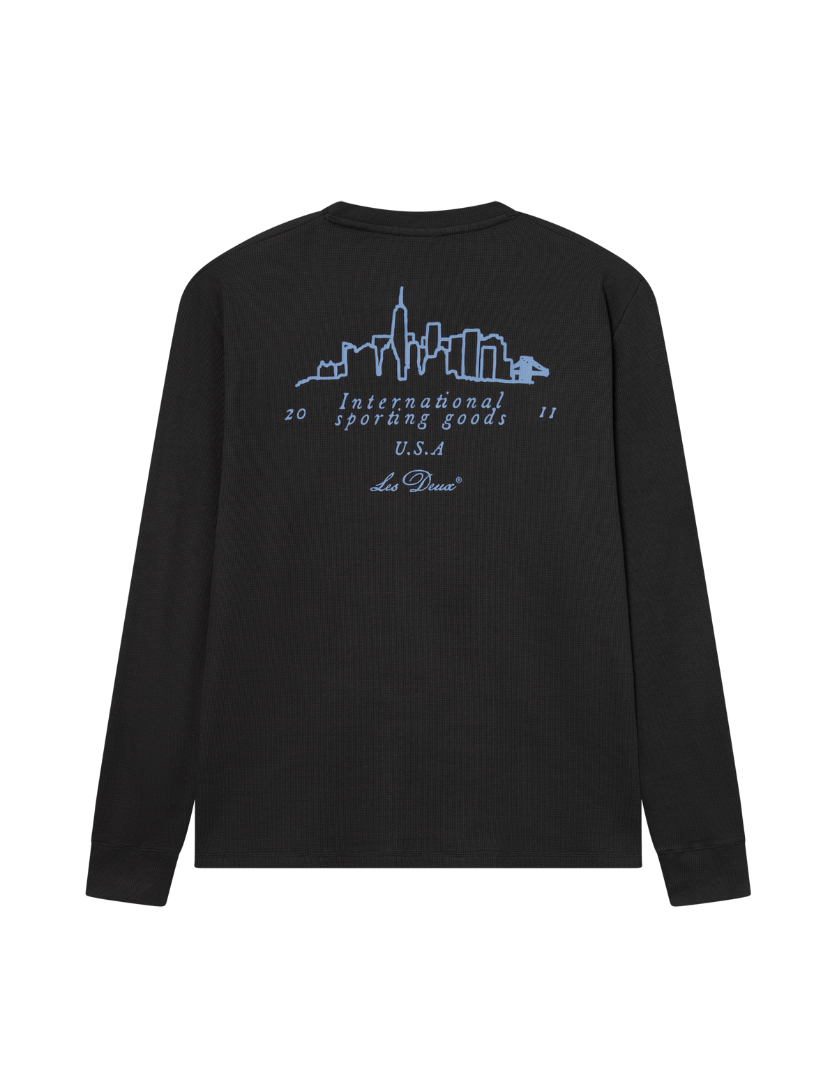 Les Deux Brady Skyline Waffle LS T-Shirt