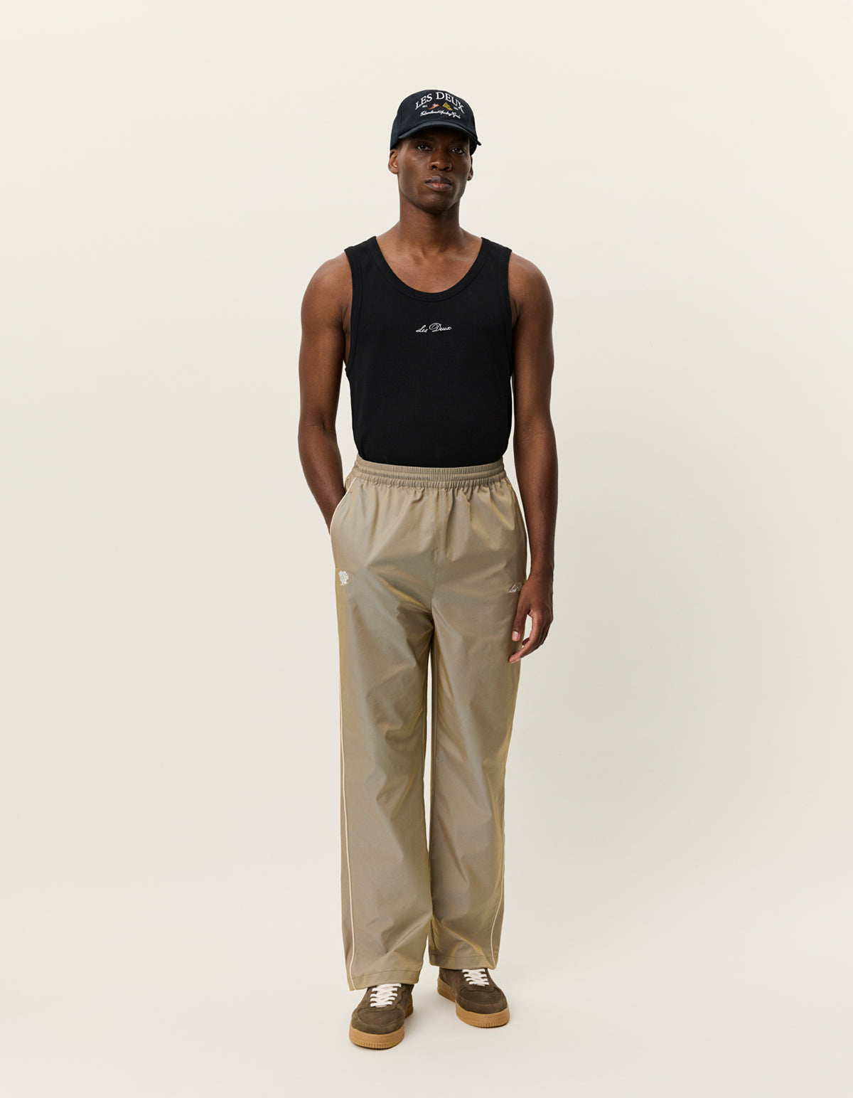 Les Deux Hudson Shiny Track Pants