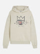 S&S Basquiat Washed Artwork Relaxed-Fit Hoodie