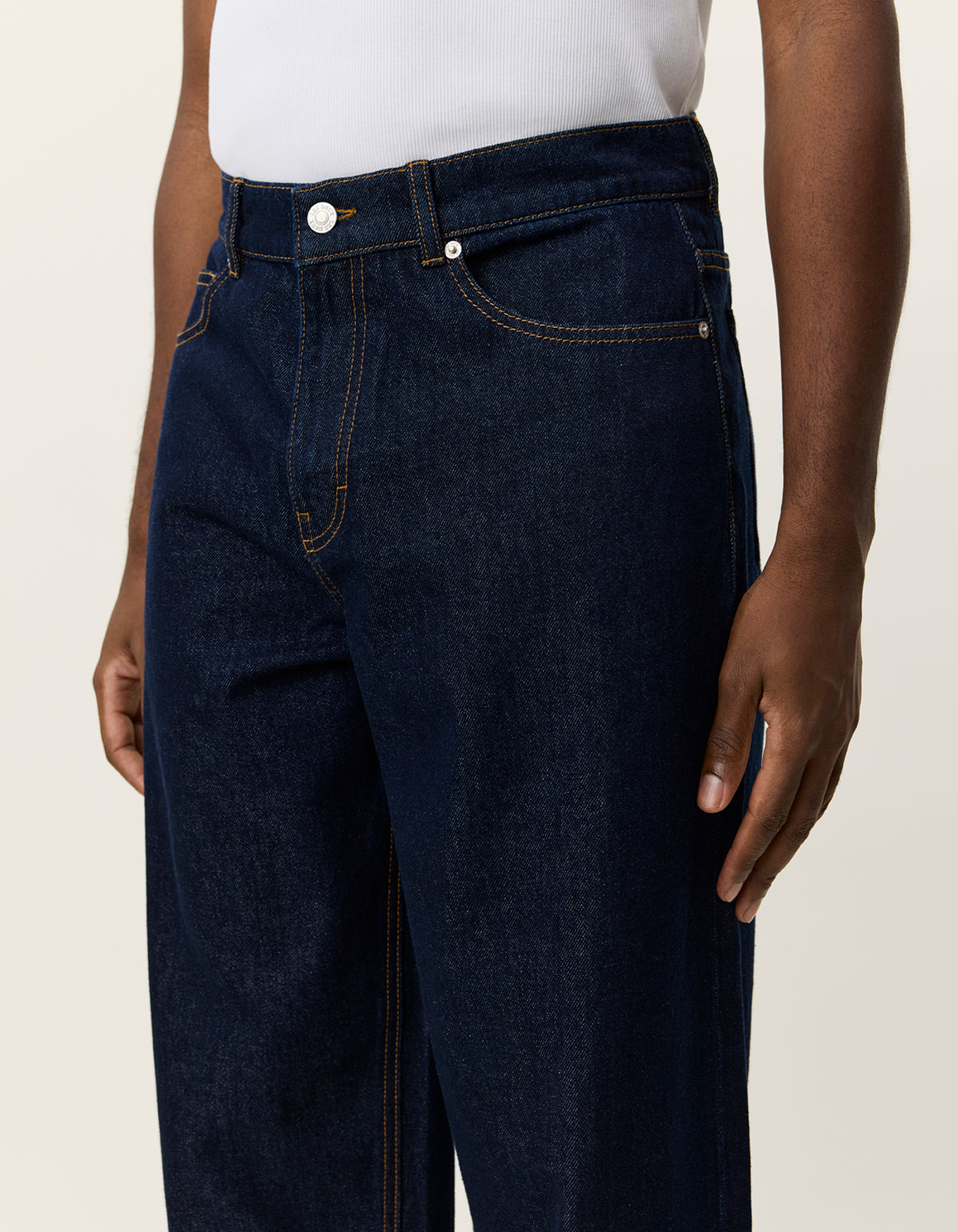 Les Deux Roi Washed Denim Jean