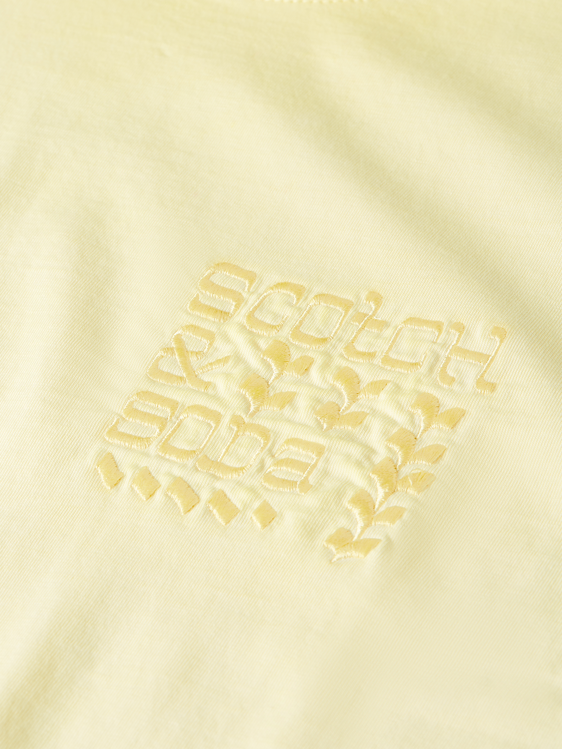 S&amp;S Embroidered Artwork Relaxed-Fit Garment-Dyed Tee