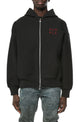 Purple Brand Neoprene Zip Front Hoodie