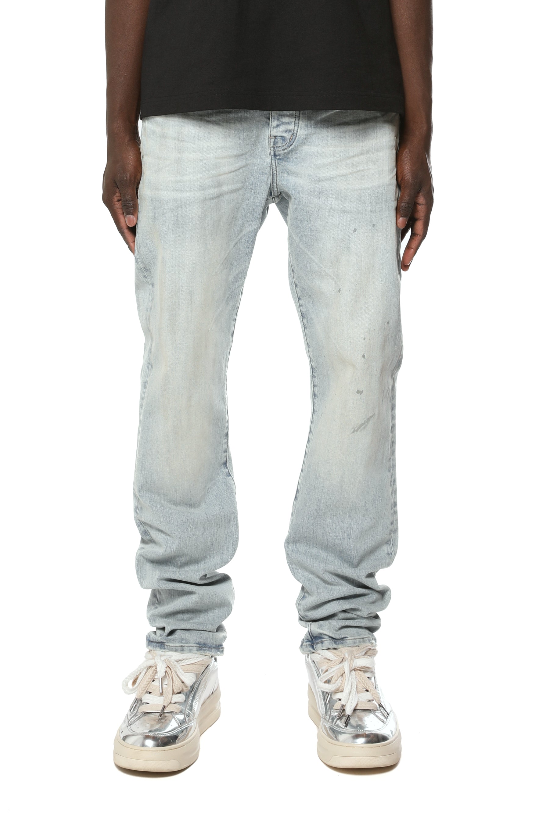 Purple Brand Mechanic Dirty Light Denim Pant