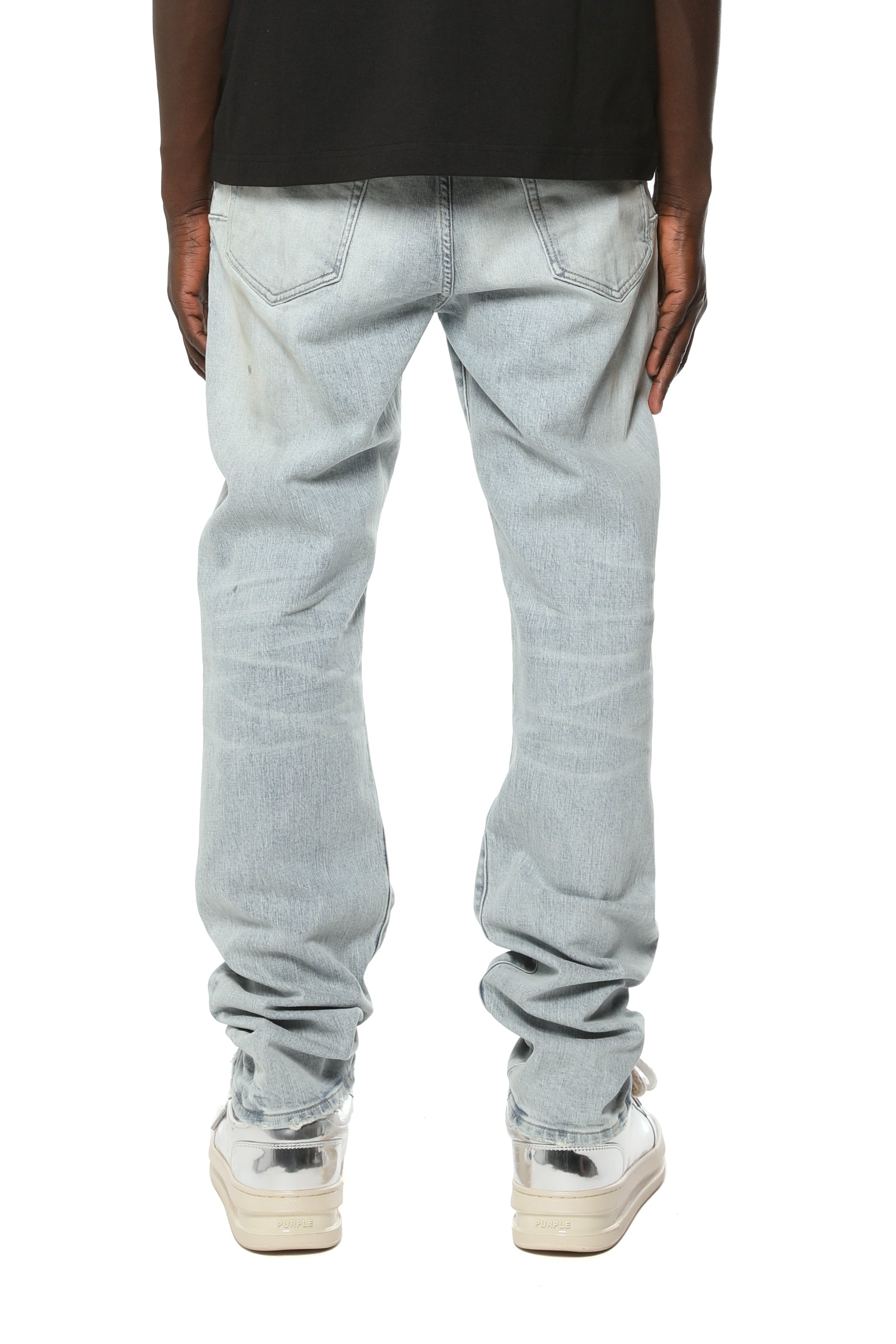 Purple Brand Mechanic Dirty Light Denim Pant