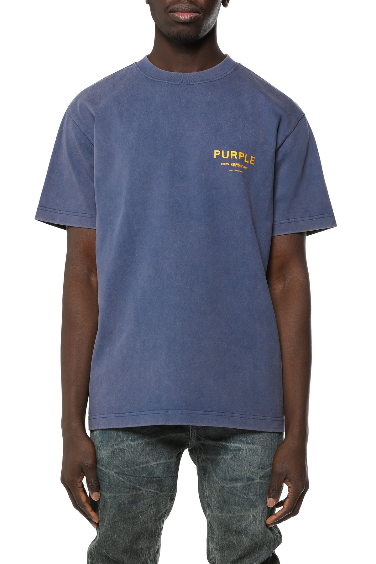 Purple Brand Heavyweight Jersey Short Sleeve Tee
