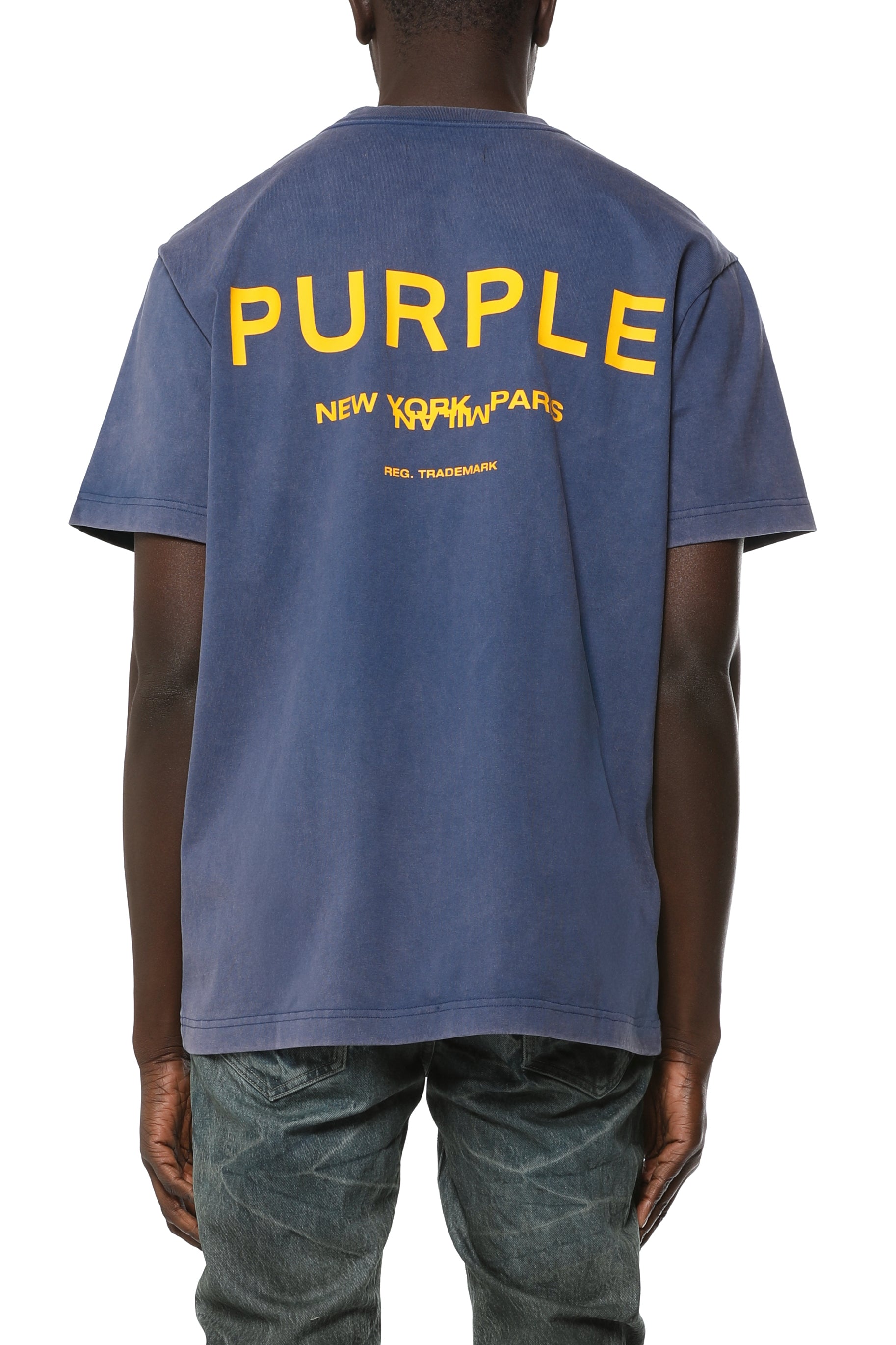 Purple Brand Heavyweight Jersey Short Sleeve Tee
