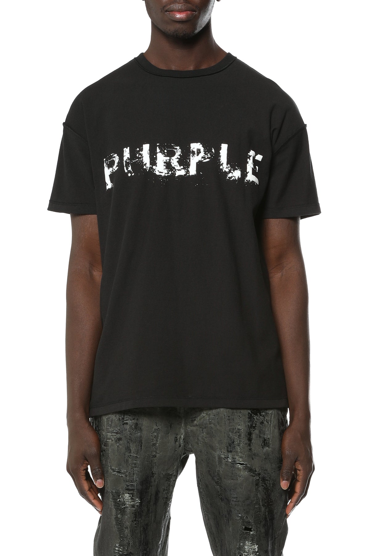 Purple Brand Textured Inside Out Tee