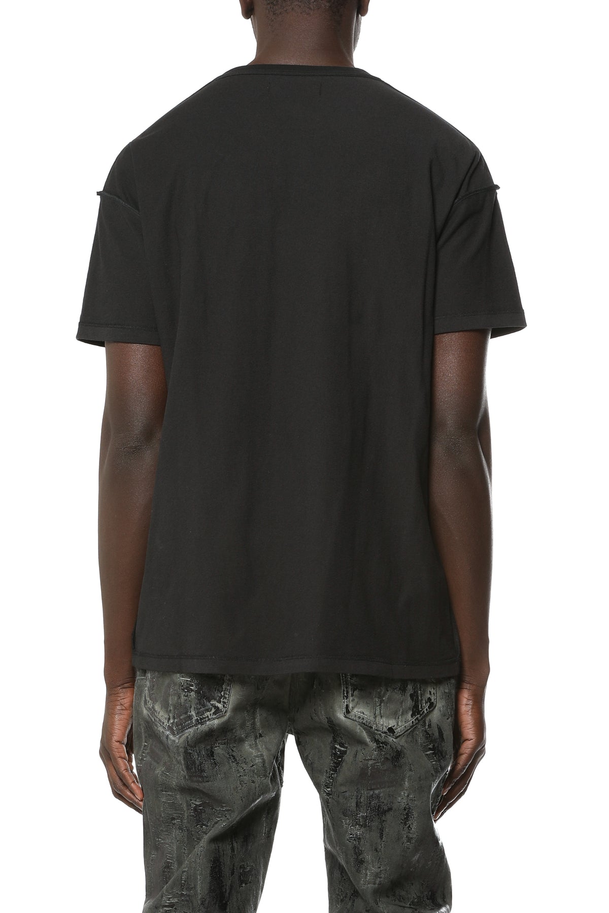 Purple Brand Textured Inside Out Tee