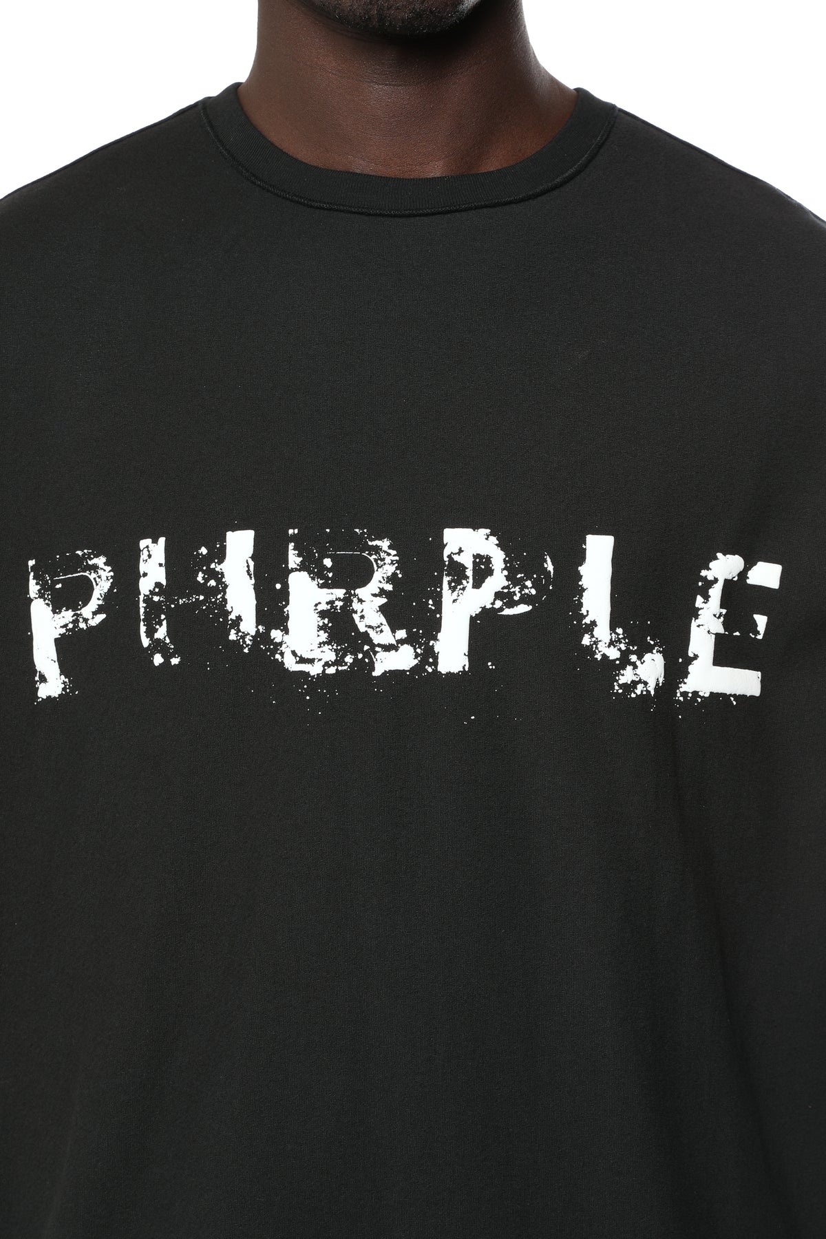 Purple Brand Textured Inside Out Tee