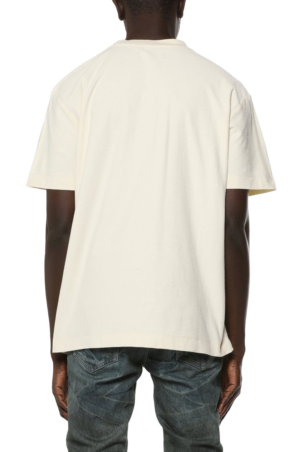 Purple Brand Textured Jersey Short Sleeve Tee