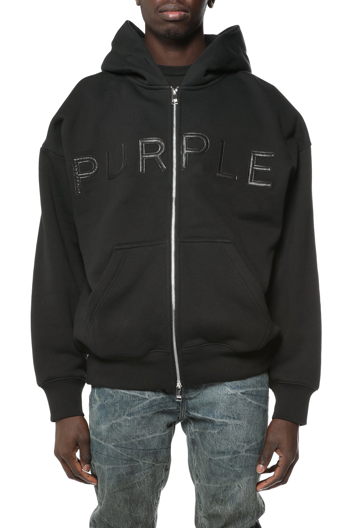 Purple Brand Heavyweight Fleece Fleece Hoodie