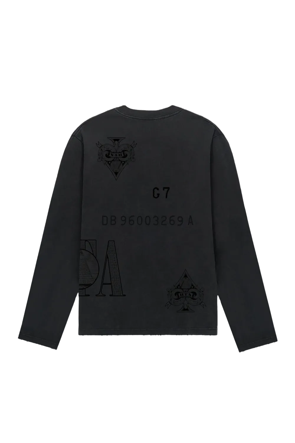 RTA Marceau Oversized Long Sleeve Tee