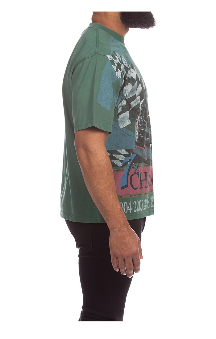 Icecream Pomegranate Short Sleeve Knit Tee
